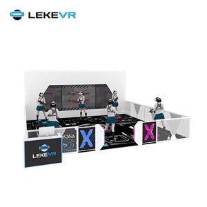 Le parc à thème de LEKE VR 9D réalité virtuelle simulateur multijoueur de tir Hologate VR libèrent errent l'espace d'arène - Product Image 1