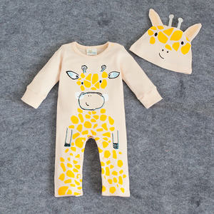 Ropa de Bebé al por Mayor, Ropa de Moda para Niños Pequeños, Mono con Gorro de Diseño Lindo - Product Image 5