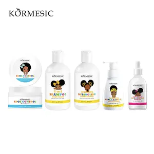 KORMESIC OEM & ODM NATURAL Baby Daily Moisturizing Smoothing Baby body Lotion shampoo set