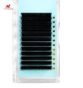 Extensiones de Pestañas Premium al por Mayor con Descuento, Suministros de Extensiones de Pestañas Individuales y de Volumen, Bandejas de Pestañas de Marca Privada - Product Image 1