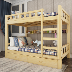 Hot Sale <b>Solid</b> <b>Wood</b> <b>Bed</b> Modern Simple <b>Bunk</b> for Kids SPP0010 Children <b>Bed</b> SPP0010 - Product Image 1
