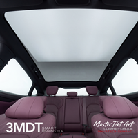 Película Inteligente para Ventanas, Película Eléctrica Inteligente para Ventanas con Atenuación Automática para Automóviles 3MDT Xiaomi SU7 MT35 Personalizada