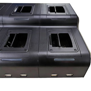 Station de charge multiple ETMY pour radio bidirectionnelle MTP850, charge simultanée de 8 appareils, protection contre la surcharge 14V, noir - Product Image 3