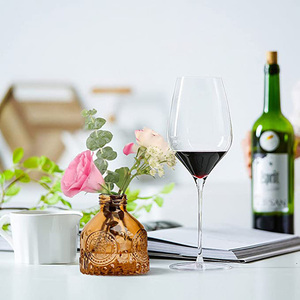 Dropshipping Petits vases à fleurs pour centre de table Vase en verre transparent pour décoration de ferme Mini vase à fleurs pour mariage pour décoration de table et d'étagère - Product Image 4