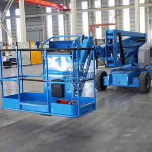 Заводская цена, уличный подъемник Sky Lift 230 кг, телескопический коленчатый подъемник, электрическая самоходная подъемная платформа для высотных работ с CE - Product Image 3