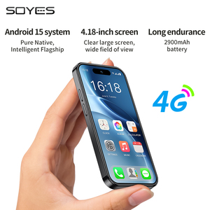 <span class=keywords><strong>Soyes</strong></span> XS19MAX, Teléfono Inteligente Compacto de 4.18 Pulgadas, 4G+64G, Android 15.0, Octa Core, 20MP, Global 4G - Product Image 3
