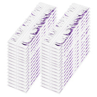 Pour Swiffer PowerMop Tête de vadrouille plate Tampon de vadrouille humide et sec jetable pour le dépoussiérage et la décontamination Méthode d'essorage manuel