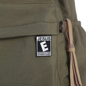 Ich liebe Jesus Emaille Pin Christentum Religion Gläubige leben für immer Kreuz Ostern Brosche Revers Kleidung Abzeichen Liebe Glaube Schmuck - Product Image 3