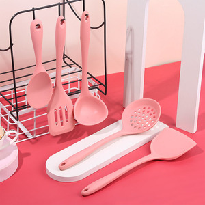 2026 <strong>New</strong> Home One Injection <strong>Kitchen</strong> Gadgets Silicone Utensil <strong>Set</strong> With Soft Touch Handle - Product Image 5
