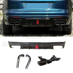 <b>Car</b> Rear Bumper Lip Spoiler Splitter <b>Diffuser</b> Bumper Guard Protector for Geely MonjaroL 2021-2024 Body Kit <b>Car</b> Accessories - Product Image 1