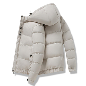 Veste de sport décontractée en velours côtelé à manches longues pour homme, modèle 2025, à simple boutonnage, idéale pour l'automne, avec devant fini - Product Image 2