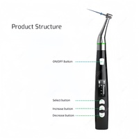 Moteur endodontique dentaire en acier coloré 16:1, contre-angle standard, outil intelligent pour traitement des canaux radiculaires, endodontie électrique