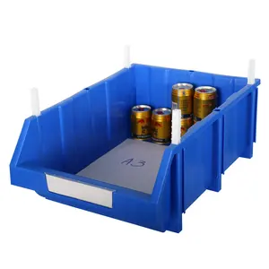 Industrial Warehouse PP material storage handling heavy duty stackable nestable plastic parts bins