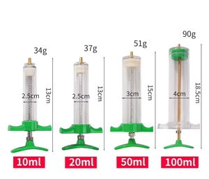 Thú Y Ống Tiêm 10Ml 20Ml 30Ml 50Ml <span class=keywords><strong>100Ml</strong></span> Nhựa Thép Ống Tiêm Động Vật Ống Tiêm Vaccine Injector Cho Động Vật Sử Dụng - Product Image 1
