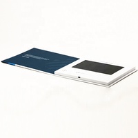 Offre Spéciale avec impression de logo articles promotionnels business écran lcd écran tft 7 pouces carte de vœux vidéo livret