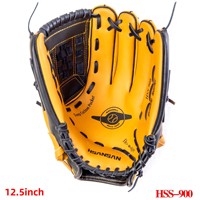 Guantes de Béisbol Personalizados para Lanzadores Zurdos, para Adultos y Niños, para Outfielder/Catcher, 125 Pulgadas, de Cuero Vacuno de Dos Capas, Guante de Béisbol para Receptor