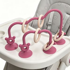 ของเล่นถ้วยดูดซิลิโคนสำหรับทารก 0-24M เด็กวัยหัดเดินมอนเตสซอรี่ประสาทสัมผัสการศึกษาเก้าอี้สูงเด็กการเรียนรู้ของขวัญปาร์ตี้ - Product Image 2