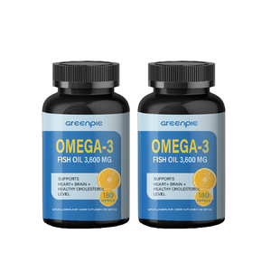 Omega-3 cá dầu 3600 mg bổ sung sức khỏe khỏe mạnh cholestero mức độ 180PCS Tùy chỉnh công thức Softgel - Product Image 2