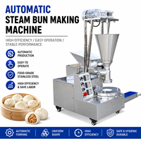 Petite machine à pain à la vapeur automatique commerciale de bonne qualité Machine à fabriquer des petits pains farcis à la vapeur Machine à fabriquer Baozi