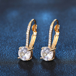 Four Prong Sparkling Stone <b>Ear</b> <b>Cuff</b> for Women Fashion <b>Ear</b> Jewelry Party Wear - Product Image 6