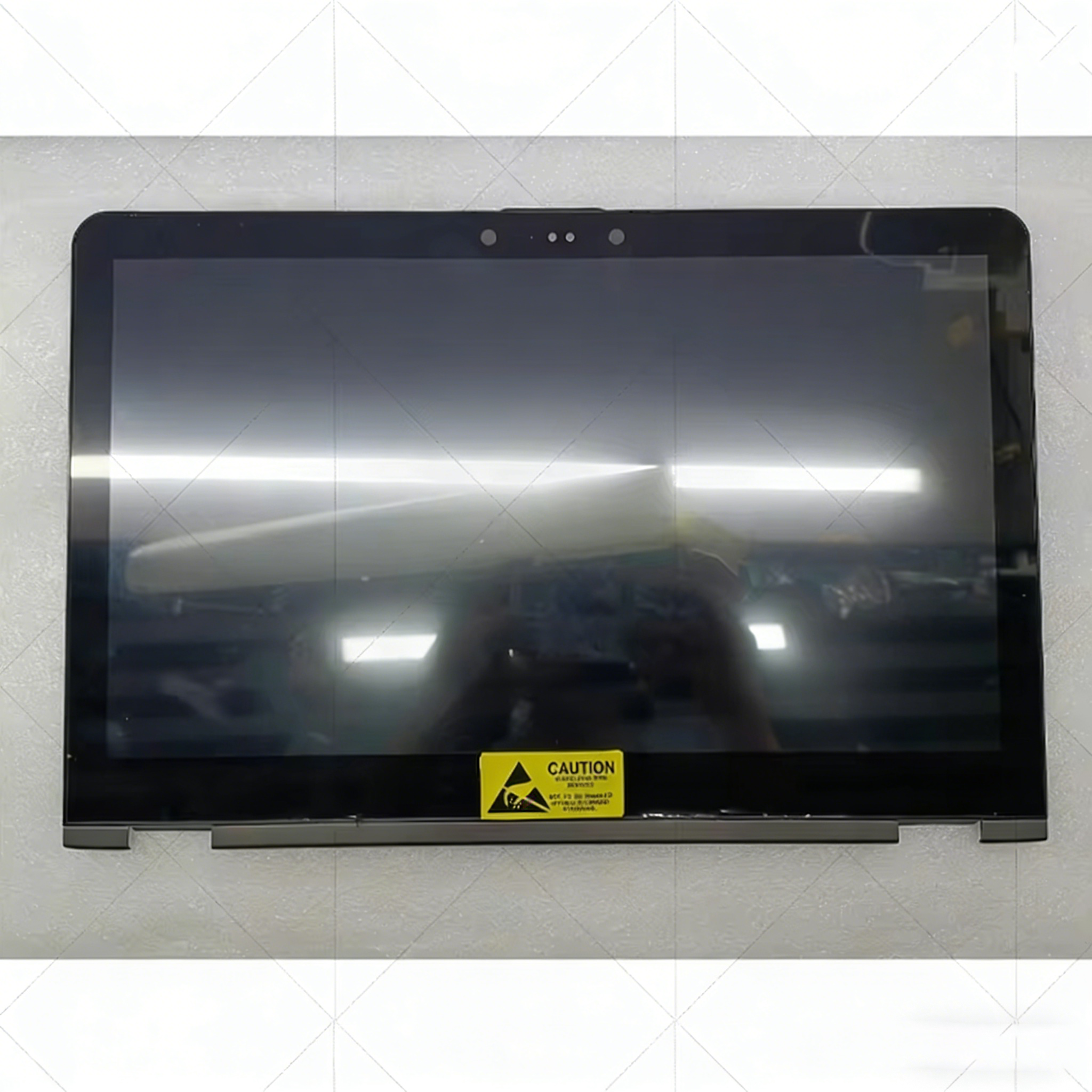 Marco plateado de 15,6"