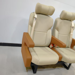 Asiento de Sofá Loveseat de Cuero Premium Personalizado para Mercedes Sprinter W447 Toyota HiAce <span class=keywords><strong>V</strong></span> Class Van Conversion - Product Image 4