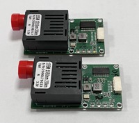 Transceiver Optik Laris untuk Modul FPV Sky-To-Ground 20KM Antarmuka SC/FC/LC TX RX FPV TTL Konverter Media Optik FPV