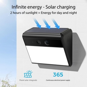 Tuya Smart APP 3MP Solar Outdoor <strong>Camera</strong> with Wall Light, Wireless WiFi Security <strong>Camera</strong>, <strong>Motion</strong> <strong>Activated</strong> Light - Product Image 3
