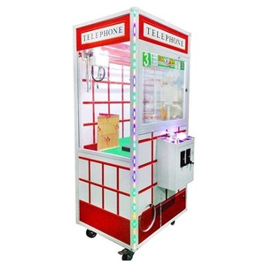 บริการโลโก้สีตามสั่ง เครื่องเกมอาร์เคดธุรกิจแบบปรับแต่งได้ เครื่องคีบตุ๊กตา - Product Image 1