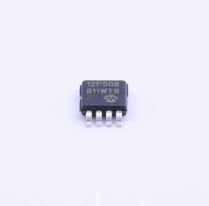 MCU 8-bit PIC12 PIC RISC 768ไบต์แฟลช2.5V/3.3V/5V 8-Pin MSOP Tube-rail/ หลอด PIC12F508-E /ms - Product Image 1
