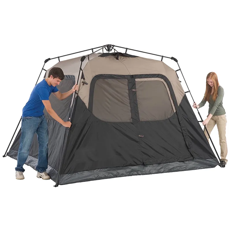 Acome אור יוקרה צריף אוהל חיצוני עמיד למים קמפינג אוטומטי מוקפץ 5-8 אנשים פרק פיקניק Glamping אוהל