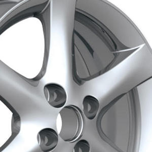 Jantes en Alliage Classiques Argentées 5 Branches 4x100 pour Voitures de Tourisme, Tailles 15 16 17 18 Pouces, Compatibles <span class=keywords><strong>TOYOTA</strong></span> Yaris Etios Passo Pixis <span class=keywords><strong>Aygo</strong></span> - Product Image 6