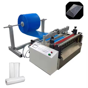 Máquina de corte y sellado térmico inferior de bolsa de Pe de película de plástico automática de microordenador con cortador - Product Image 1