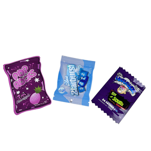 1g 7g 28g Túi hình dạng tùy chỉnh logo của bạn in mờ mùi bằng chứng ăn được Ziplock Mylar 8th 14g 35g 3.5g Cali chết cắt túi - Product Image 3