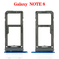 Single Dual Sim Karten fach Slot Frame Holder Ersatz für Samsung Galaxy HINWEIS 8 Schneller Versand Großhandel