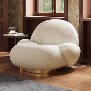 Canapé inclinable simple <span class=keywords><strong>moderne</strong></span> et léger de luxe avec accoudoir-Fauteuil confortable pour <span class=keywords><strong>adulte</strong></span> pour le salon et le balcon de la maison - Product Image 1