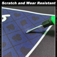 Tapis de Mahjong Personnalisé avec Votre Propre Motif – Tapis de Table Épais Anti-Bruit pour Mahjong, Jeux de Cartes et Tuiles de Poker