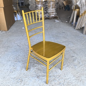 Vendite calde a buon mercato durevole più economico oro sedia Chiavari - Product Image 5