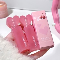 Gloss à lèvres hydratant et repulpant végétalien à l'extrait de fruits, effet naturel, superposable, pour un maquillage des lèvres jeune et nude, base de lèvres quotidienne