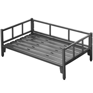 Wholesale Luxury Warm Fluffy Cat <b>Bed</b> 70.5x50.5x35.5cm Solid Metal Large Cage Breathable Customizable Supplies Horizontal <b>Sliding</b> - Product Image 1