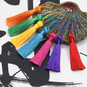 Muestra Gratis, <span class=keywords><strong>Borlas</strong></span> <span class=keywords><strong>de</strong></span> Seda Grandes <span class=keywords><strong>de</strong></span> 8cm en Muchos Colores para Joyería, Borla <span class=keywords><strong>de</strong></span> Flecos 100% Rayón, Decoración <span class=keywords><strong>de</strong></span> Seda - Product Image 2