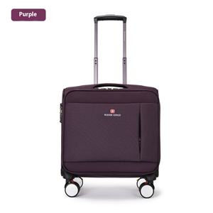 Valise à roulettes de voyage, 18 pouces, cabine, tissu Oxford imperméable, bagage à roulettes, valise à roulettes - Product Image 6