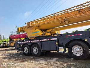 Grúa sobre Orugas Usada de 80 Toneladas, Año 2020, Oferta Especial, Maquinaria Pesada Móvil de Alta Calidad, XCT80 Nueva con Motor PLC, Bomba y Caja de Cambios - Product Image 2