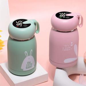 Botella de Acero Inoxidable Aislada para Regalo Promocional, Linda Botella Térmica Inteligente de Silicona Mini con Estampado, Libre de BPA, a Prueba de Fugas para Niños - Product Image 2