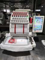 Machine à broder les casquettes automatique informatisée à tête unique haute performance, 15 aiguilles, dernière technologie, pour usage domestique