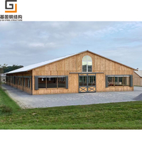 Refugios Modernos y Económicos para Ovejas y Cabras, Construcción Rápida, Estructura de Acero Prefabricada, Cobertizos Elevados en Venta