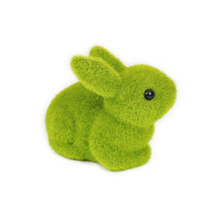 सीधे फैक्टरी मैग्नीशिया हस्तनिर्मित गार्डन गृह सजावट खरगोश प्रतिमा काई कवर कृत्रिम Topiary पशु - Product Image 2