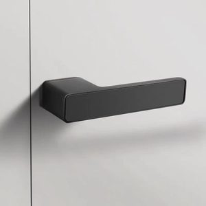 Poignées de porte et de fenêtre silencieuses en satin, style minimaliste moderne italien, pour chambre à coucher, garantie de 3 ans, installation facile - Product Image 6