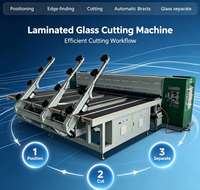 Machine de découpe de verre plat avec certificat CE, support de fixation et séparation de verre, machine de découpe automatique de verre feuilleté avec film EVA
