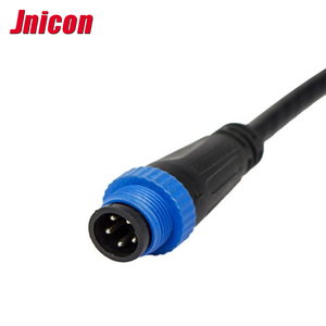 Разъемы Jnicon M15 с винтовым креплением, штекер и гнездо, <span class=keywords><strong>2</strong></span>, <span class=keywords><strong>3</strong></span>, 4, 5-контактные, для электрических проводов и кабелей - Product Image 1
